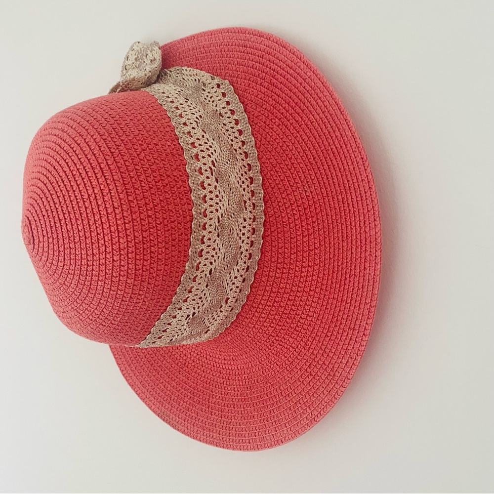 💕Pretty Sun/Beach Hat SZ OS - Picture 9 of 13